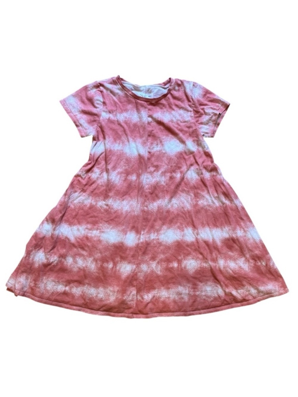 4/$25 Melrose and Market Pink Salmon Short Sleeve Sun Dress Girls Sz Large 10/12